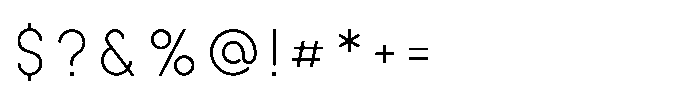 Koman Font OTHER CHARS