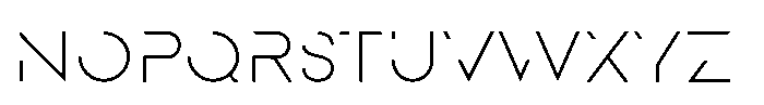 Koman Font UPPERCASE