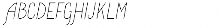 Komela No.2 Italic Font UPPERCASE