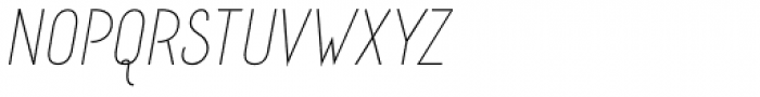 Komela No.2 Italic Font UPPERCASE