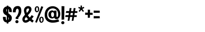 Komix Eighties Regular Font OTHER CHARS