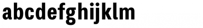 Kommon Grotesk Compressed Bold Font LOWERCASE