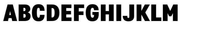 Kommon Grotesk Condensed Black Font UPPERCASE