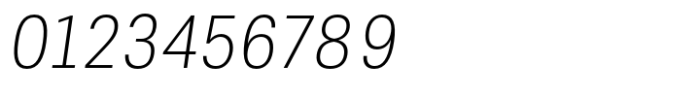 Kommon Grotesk Condensed ExtraLight Italic Font OTHER CHARS
