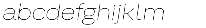 Kommon Grotesk Extended Thin Italic FONT