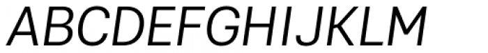 Kommon Grotesk Normal Italic Font UPPERCASE