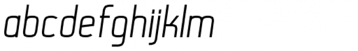 Kompine Bold Italic Font LOWERCASE