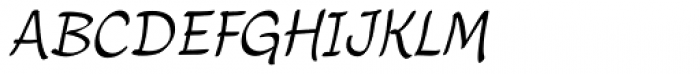 Komunidad Hebrew Script Regular Font LOWERCASE
