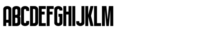 Kondenton Bold Font UPPERCASE