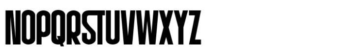 Kondenton Bold Font UPPERCASE