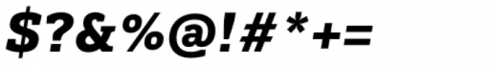 Kondolarge ExtraBold Italic Font OTHER CHARS