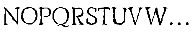 Konfus Brush Font UPPERCASE