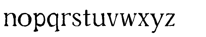 Konfus Brush Font LOWERCASE