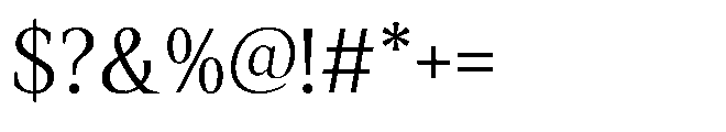 Konfus Regular Font OTHER CHARS
