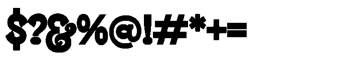 Kongregate Bold Font OTHER CHARS