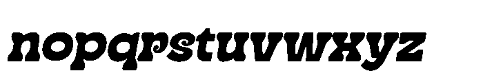 Kongregate Italic Font LOWERCASE