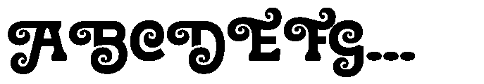 Kongregate Regular Font UPPERCASE