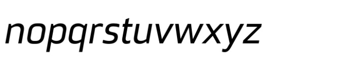 Kongress Regular Italic Font LOWERCASE