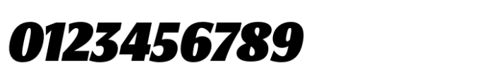 Koning Display Black Italic Font OTHER CHARS