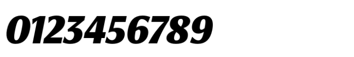 Koning Display Heavy Italic Font OTHER CHARS
