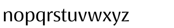 Koning Display Regular Font LOWERCASE