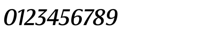 Koning Display SemiBold Italic Font OTHER CHARS