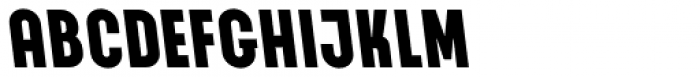 Konkret Black Kontra Font UPPERCASE