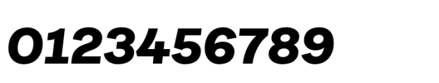 Konstanz Black Italic Font OTHER CHARS