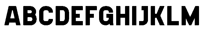 Konstructa Black Font UPPERCASE