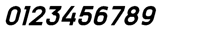 Konstructa Bold Italic Font OTHER CHARS