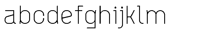 Konstructa Extra Light FONT