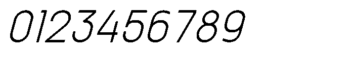 Konstructa Light Italic Font OTHER CHARS