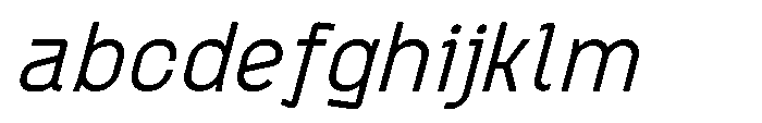 Konstructa Regular Italic FONT