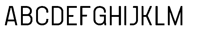 Konstructa Regular Font UPPERCASE
