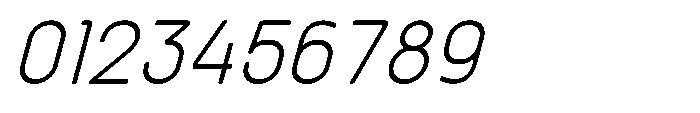 Konstructa Rounded Light Italic Font OTHER CHARS