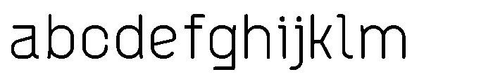 Konstructa Rounded Light FONT