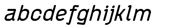 Konstructa Rounded Medium Italic FONT