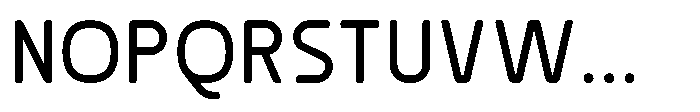 Konstructa Rounded Medium Font UPPERCASE