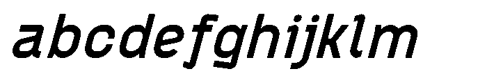 Konstructa Semi Bold Italic FONT