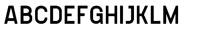 Konstructa Semi Bold Font UPPERCASE
