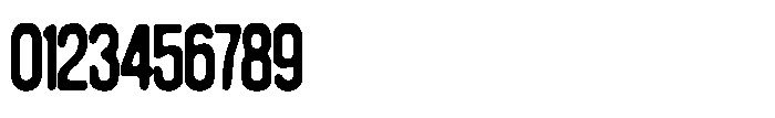 Konsumed Blurred Condensed Font OTHER CHARS