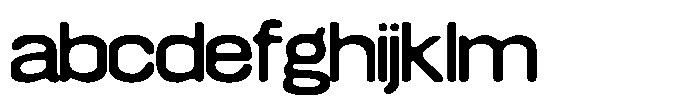 Konsumed Blurred Midwide FONT