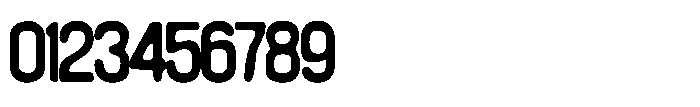 Konsumed Blurred Narrow Font OTHER CHARS