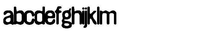 Konsumed Blurred Narrow FONT