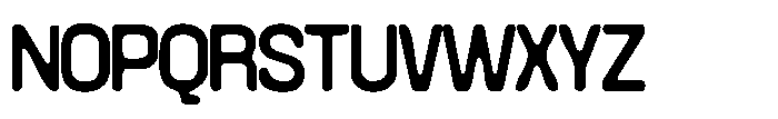 Konsumed Blurred Regular Font UPPERCASE