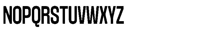 Konsumed Condensed Font UPPERCASE