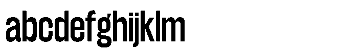 Konsumed Condensed FONT