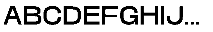 Konsumed Expanded Font UPPERCASE