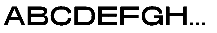 Konsumed Extended Font UPPERCASE