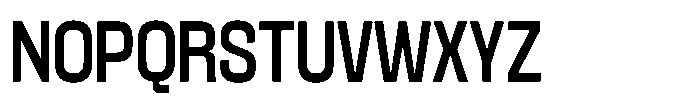 Konsumed Narrow Font UPPERCASE